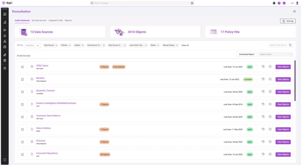 User interface screenshot