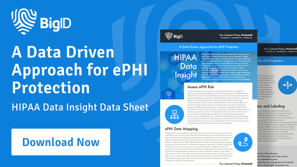 HIPAA Data Insights - datasheet